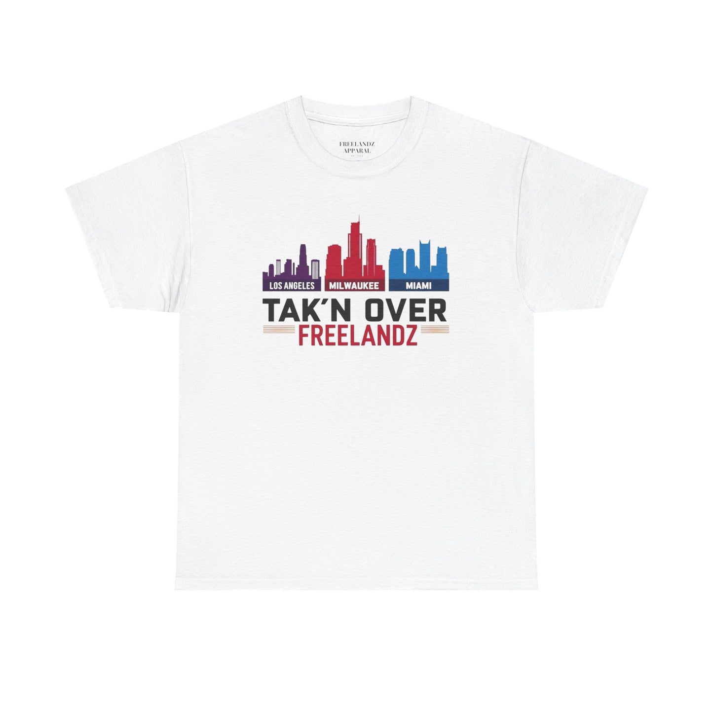 Tak'N Over City Skyline T-Shirt