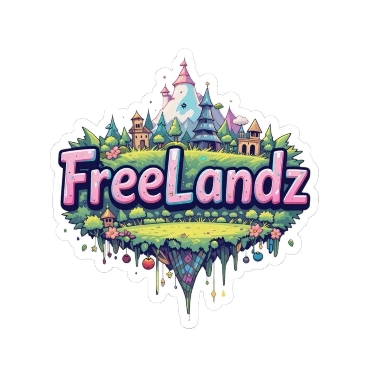 FreeLandz Princess Castle Stickers