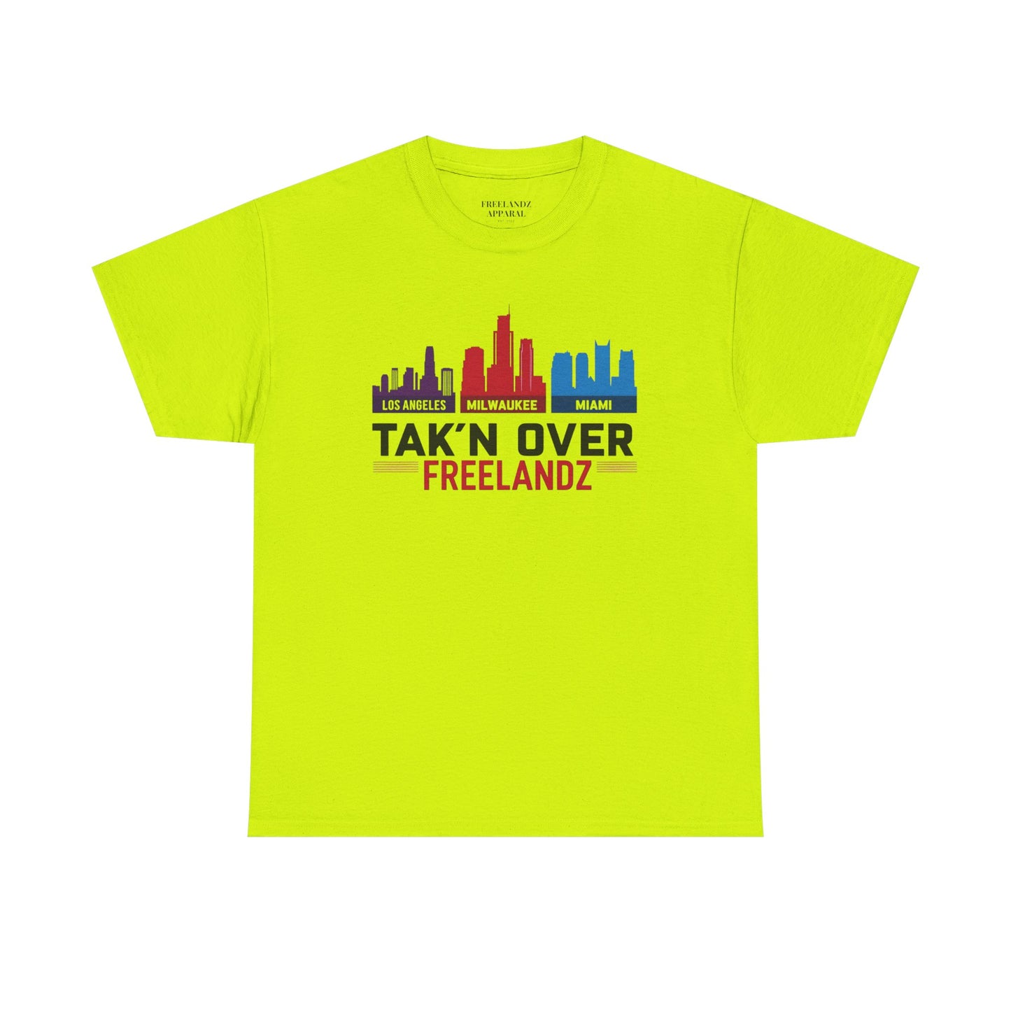 Tak'N Over City Skyline T-Shirt