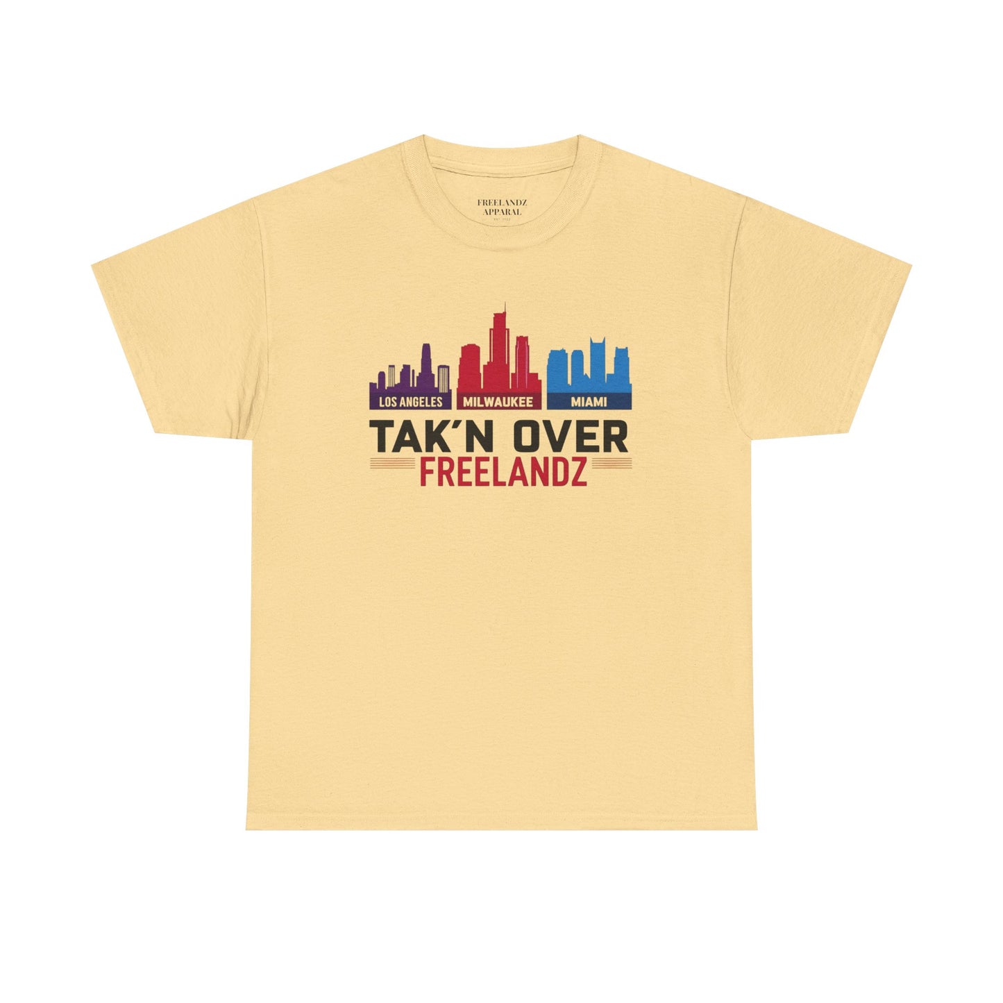 Tak'N Over City Skyline T-Shirt