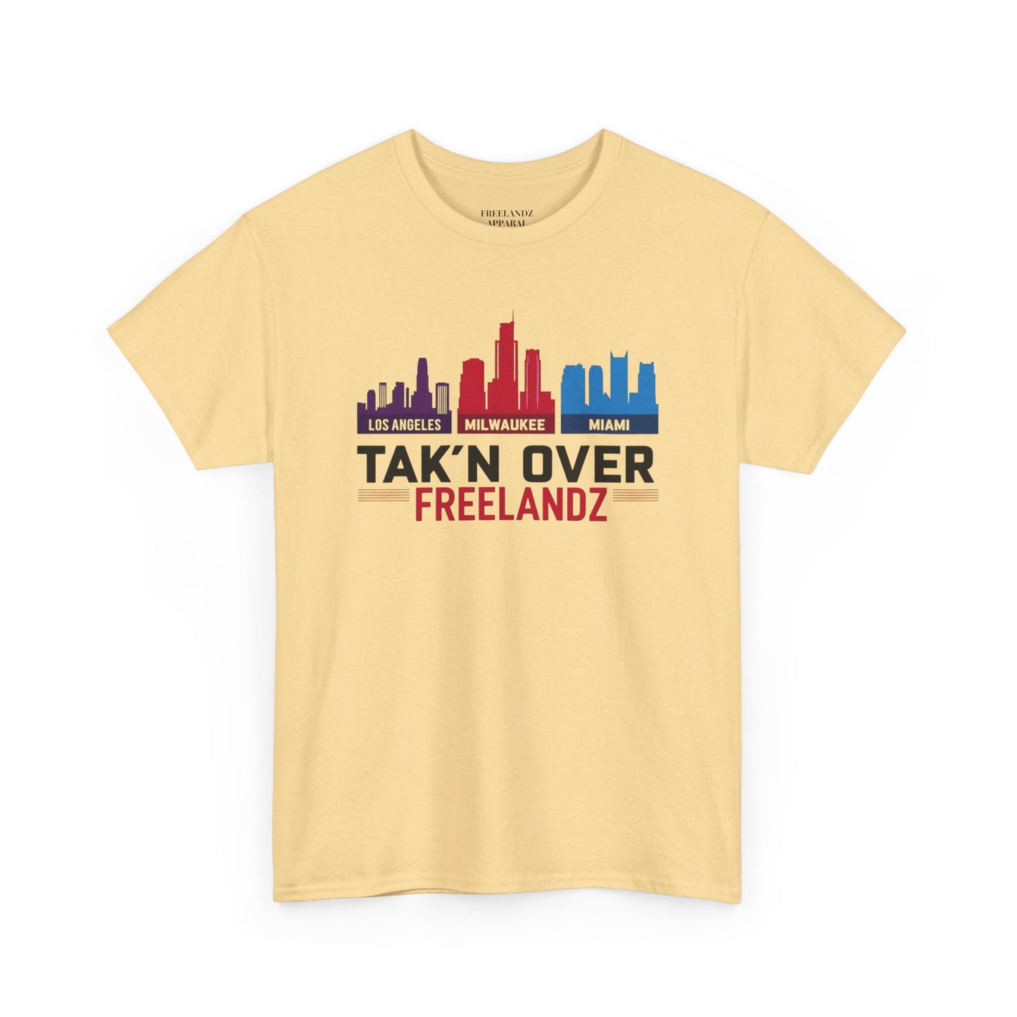 Tak'N Over City Skyline T-Shirt