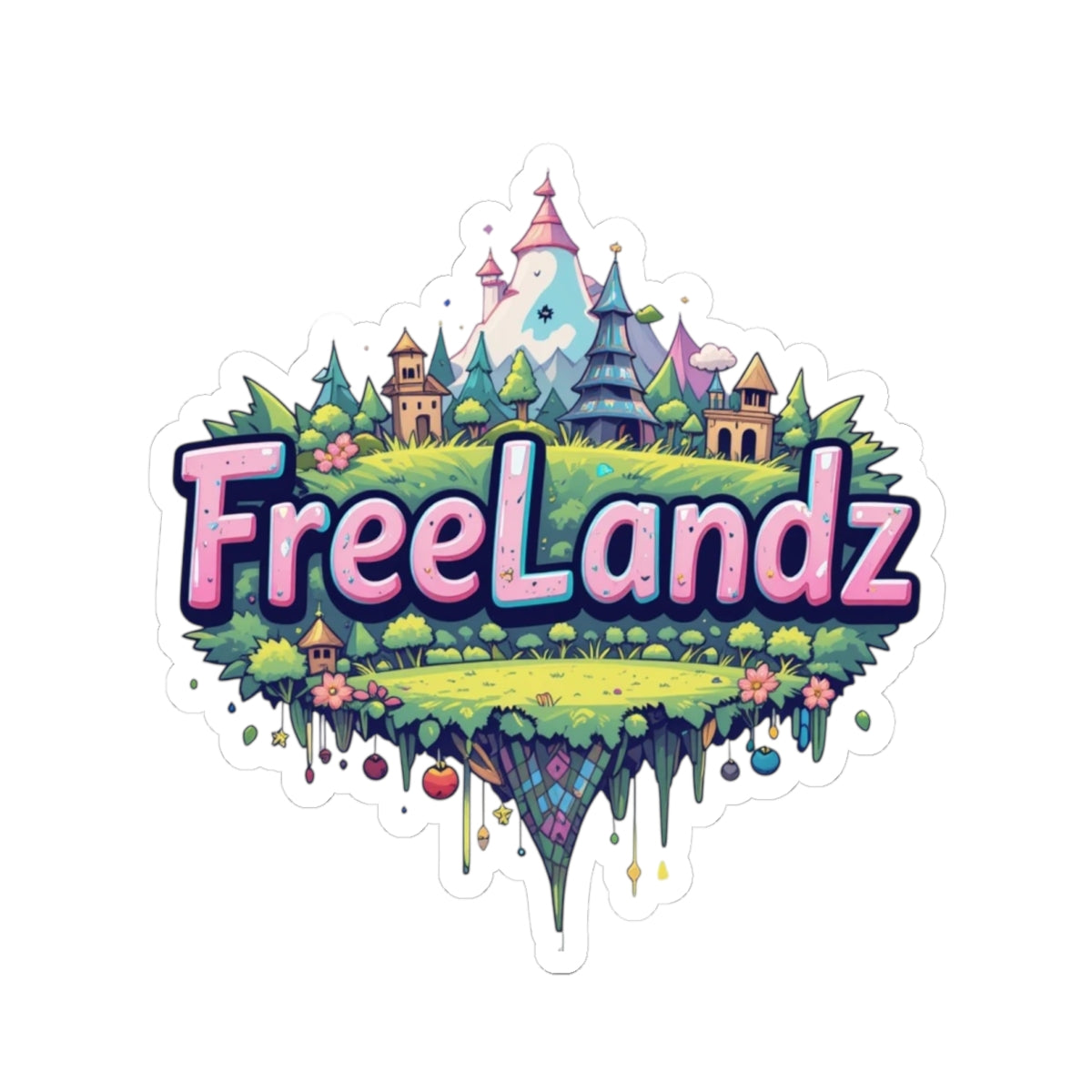 FreeLandz Princess Castle Stickers